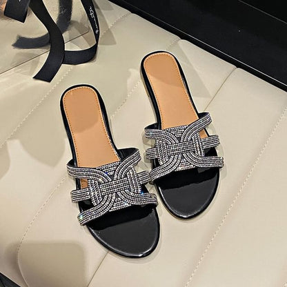 Rhinestone Sandals