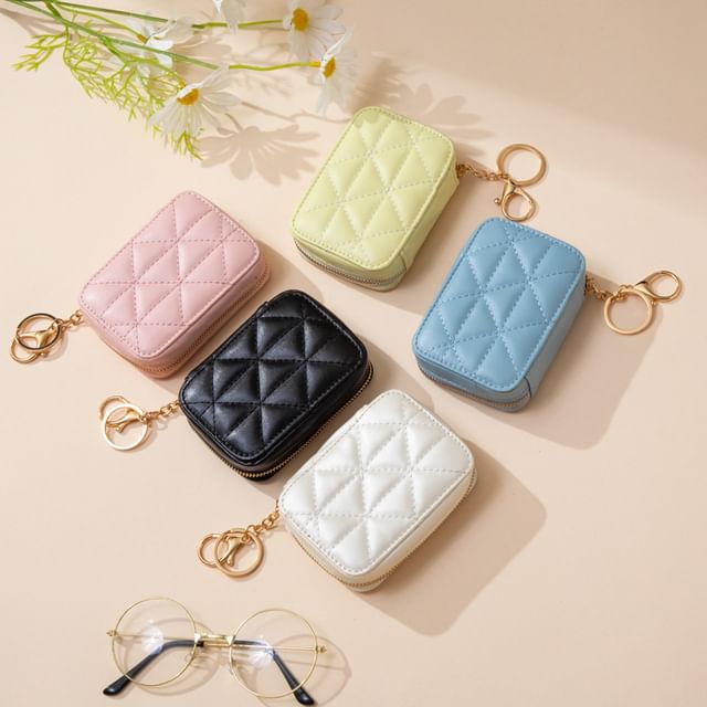Quilted Makeup Pouch Mini