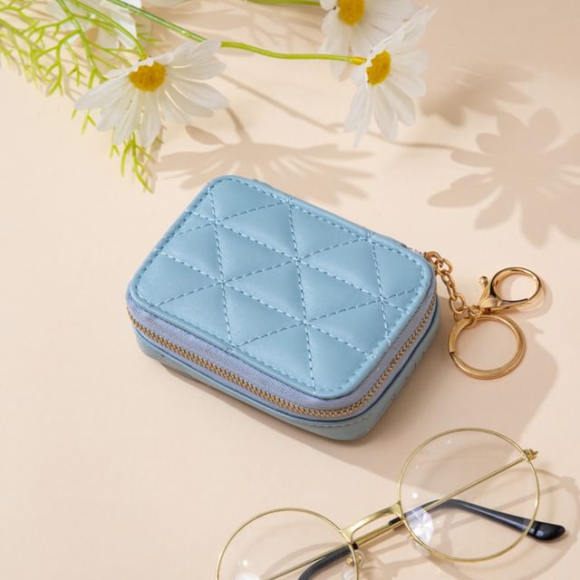 Quilted Makeup Pouch Mini