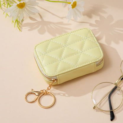 Quilted Makeup Pouch Mini