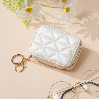 Quilted Makeup Pouch Mini