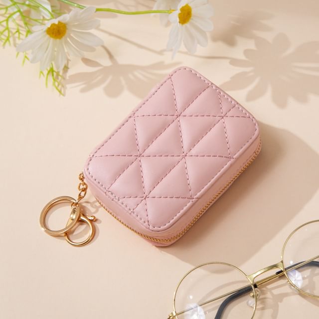 Quilted Makeup Pouch Mini