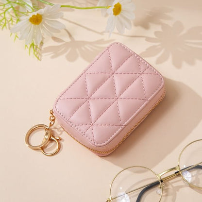 Quilted Makeup Pouch Mini