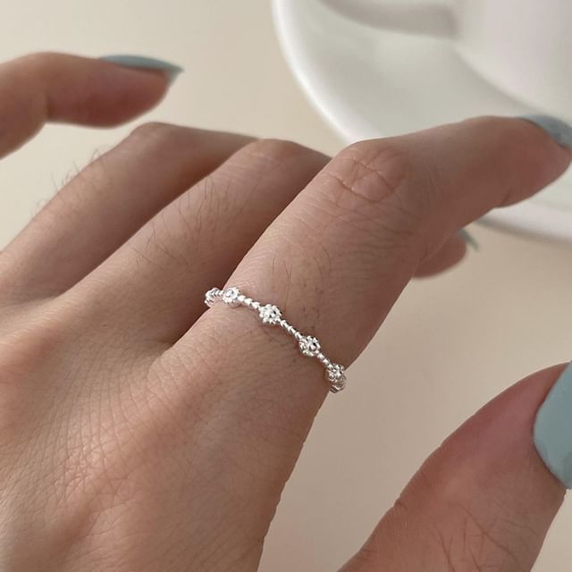 Knot Alloy Open Ring