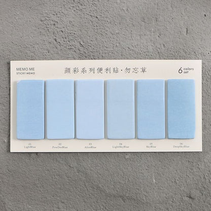 Plain Index Tab Sticky Notes