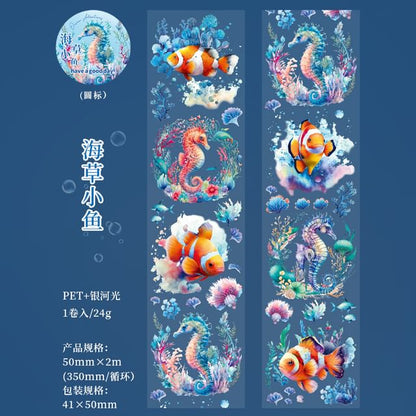 Mermaid / Ocean Animal Masking Tape