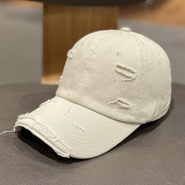 Plain Cap Distressed