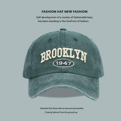 Embroidered Cap Lettering