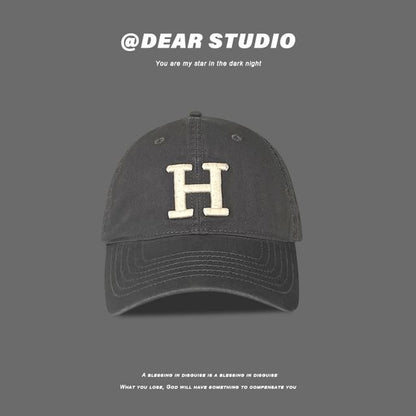 Lettering Cap Embroidered