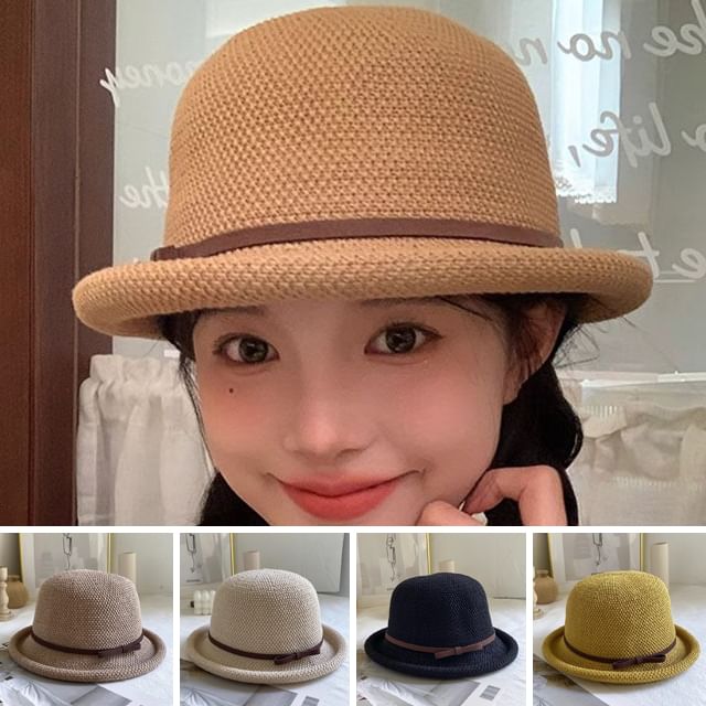 Straw Hat Fedora
