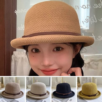 Straw Hat Fedora