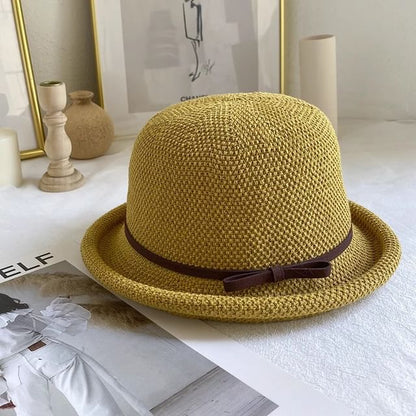 Straw Hat Fedora