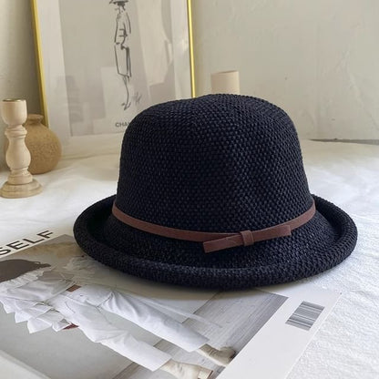 Straw Hat Fedora