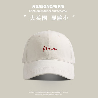 Baseball Cap Lettering Embroidered