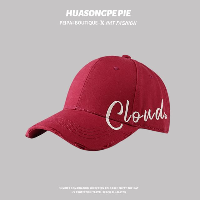 Print Baseball Lettering Cap