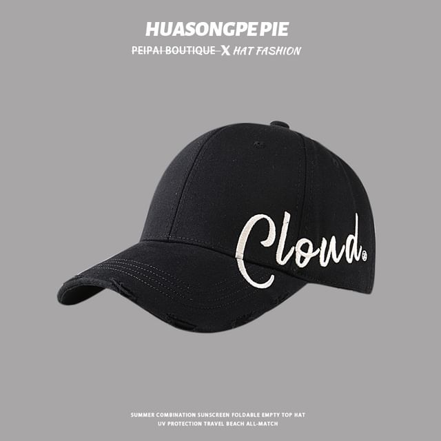 Print Baseball Lettering Cap