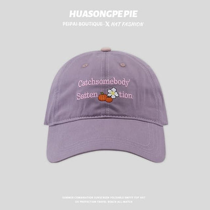 Baseball Lettering Cap Embroidered