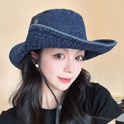 Denim Hat Washed Boonie