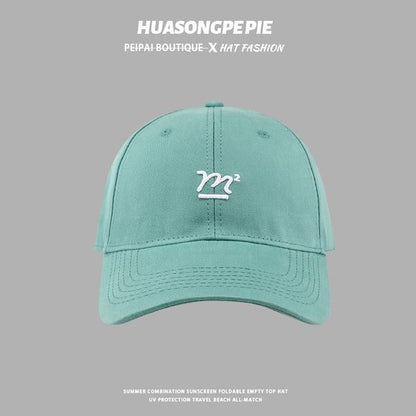 Cap Baseball Lettering Embroidered