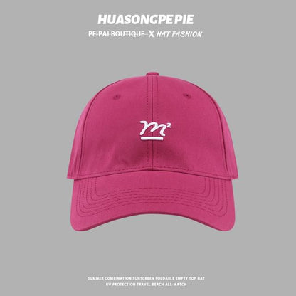 Cap Baseball Lettering Embroidered