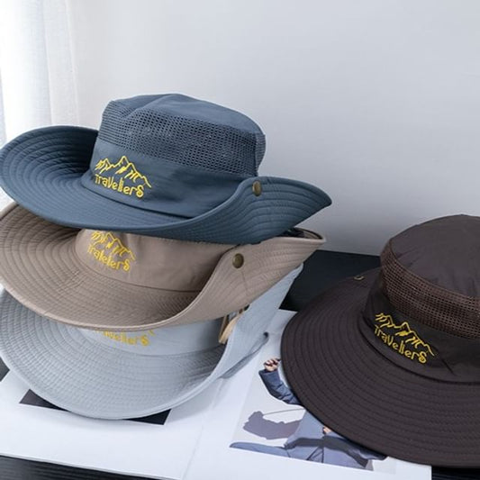 Embroidered Hiking Cap