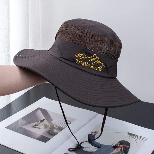 Embroidered Hiking Cap