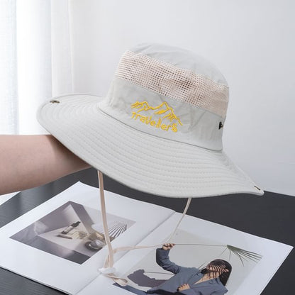 Embroidered Hiking Cap
