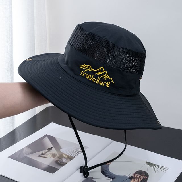 Embroidered Hiking Cap