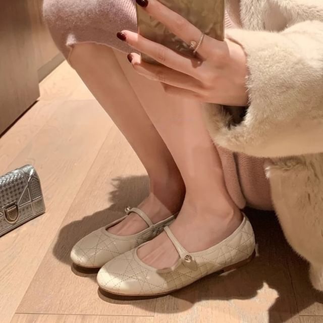 Quilted Mary Flats Jane