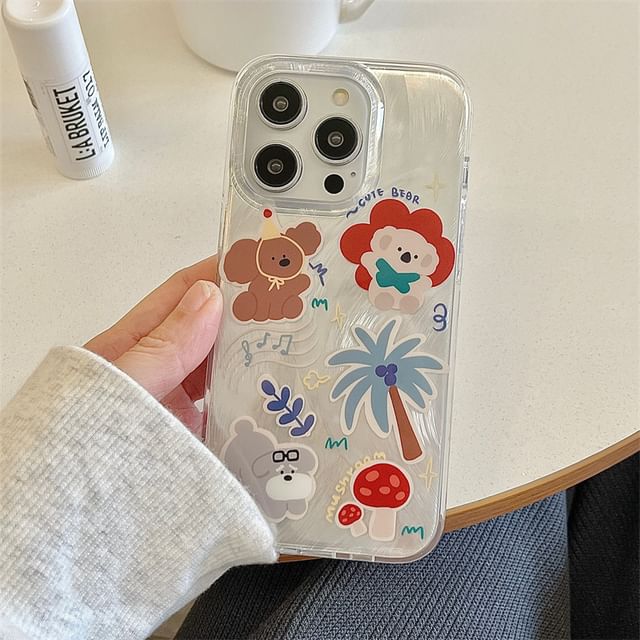 Cartoon Phone Case - 15 Pro Max / 15 Pro / 15 / 14 Pro Max / 14 Pro / 14 / 13 Pro Max / 13 Pro / 13 / 12 Pro Max / 12 Pro / 12 / 11