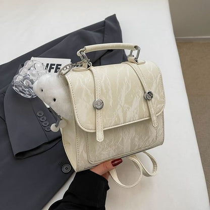 Charm Patterned Backpack Bag Set /