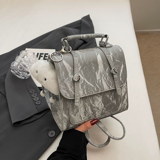 Charm Patterned Backpack Bag Set /