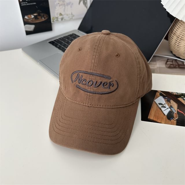 Baseball Lettering Embroidered Cap