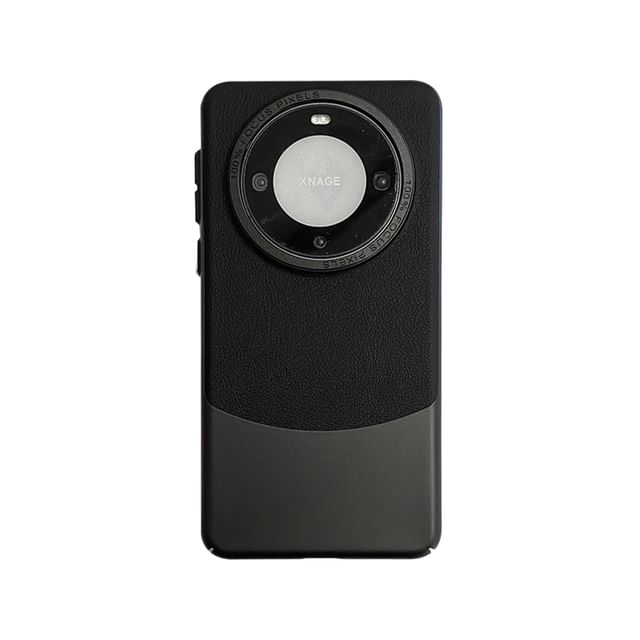 Case Phone Faux Leather Color Panel