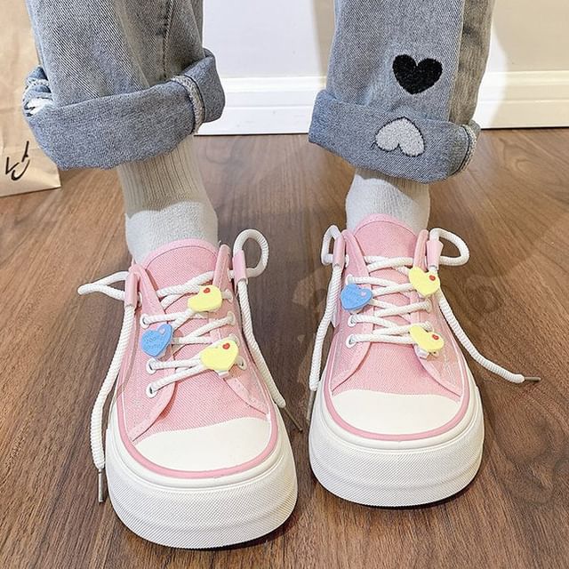 Platform Canvas Sneakers