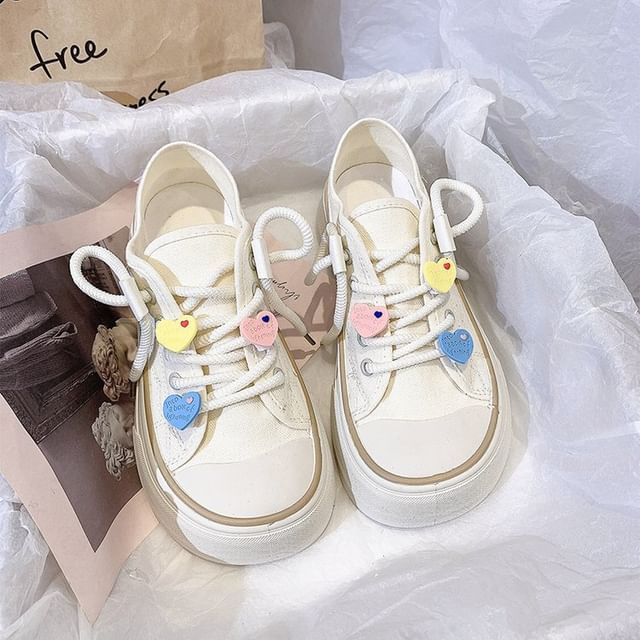 Platform Canvas Sneakers