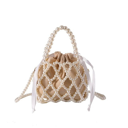 Crossbody Bag (Various Faux Pearl Designs)