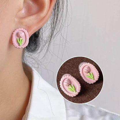 Alloy Tulip Cuff Ear