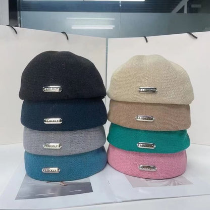 Beret Metal Hat Plate Lettering