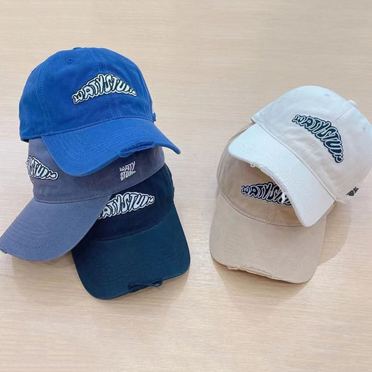 Cap Lettering Embroidered Baseball