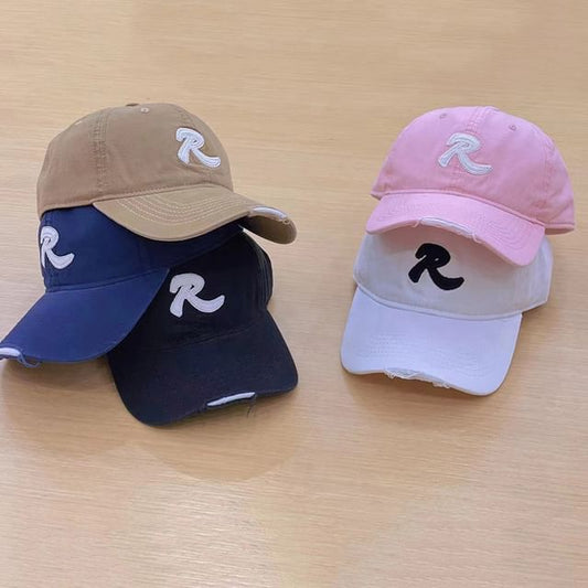 Baseball Embroidered Lettering Cap