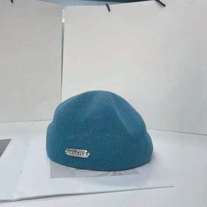 Beret Metal Hat Plate Lettering