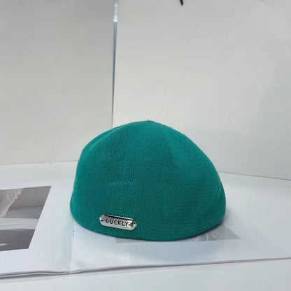 Beret Metal Hat Plate Lettering