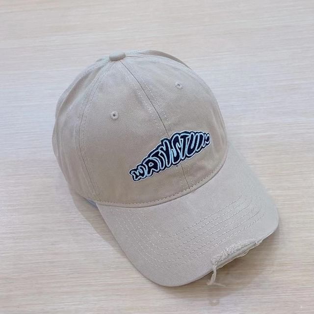 Cap Lettering Embroidered Baseball
