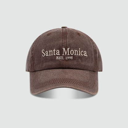 Embroidered Baseball Cap Lettering