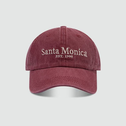 Embroidered Baseball Cap Lettering