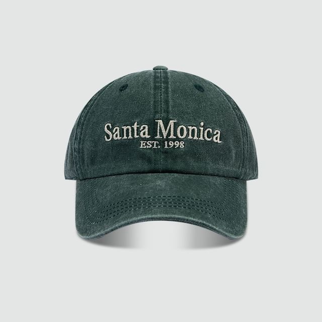 Embroidered Baseball Cap Lettering