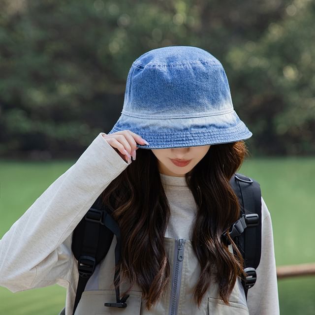Hat Bucket Denim