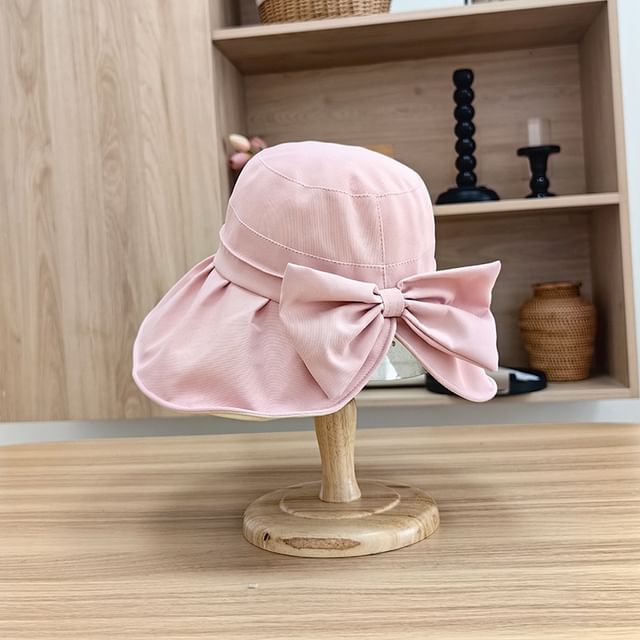 Plain Hat Bow Bucket