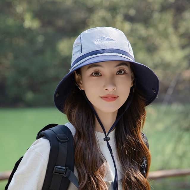 Boonie Embroidered Hat Mountain